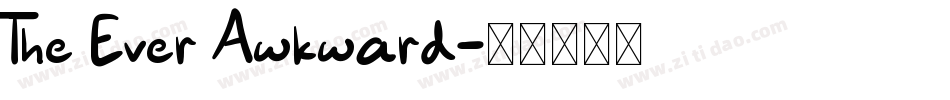 The Ever Awkward字体转换